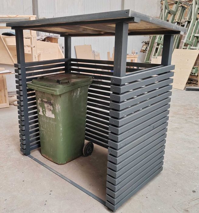 Protectie pubele gunoi