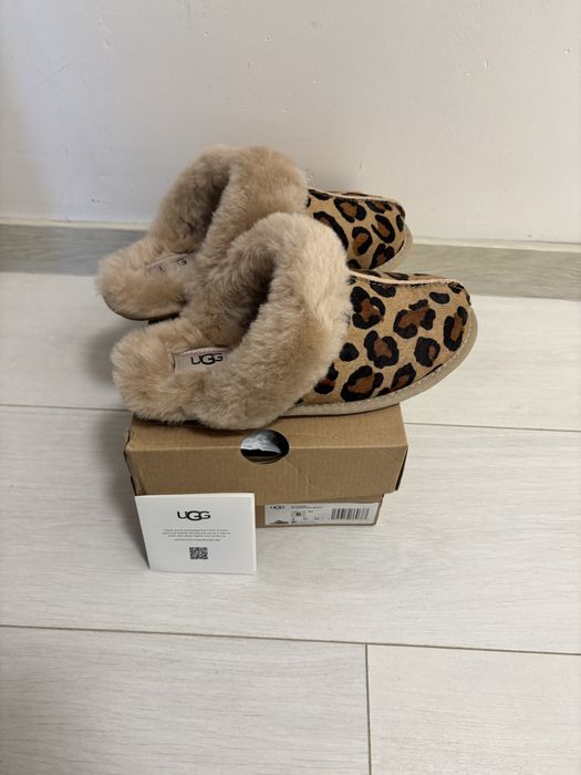 Papuci UGG originali animal print - noi, in cutie originala - 37