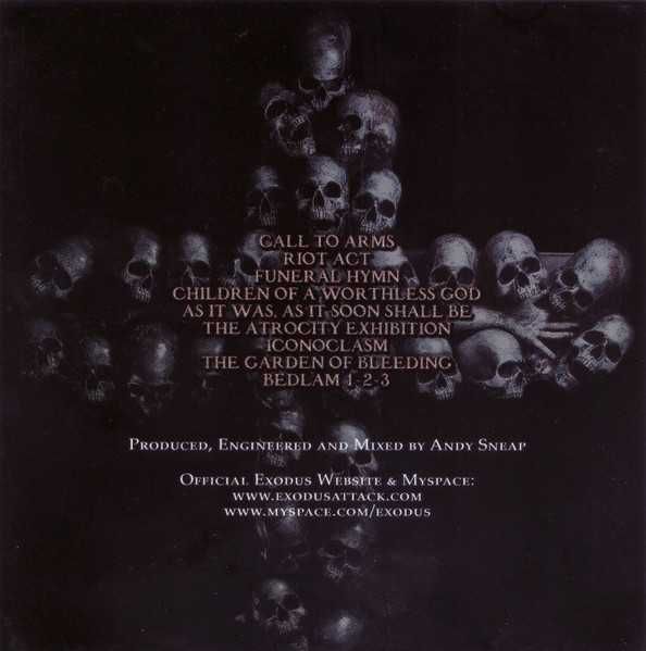 CD Exodus - The Atrocity Exhibition (Exhibit A) 2007