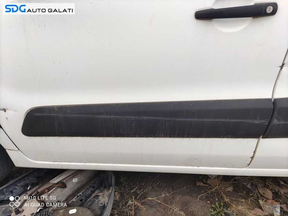 Bandou Ornament Plastic Usa Portiera Stanga Fata Peugeot Partner 2008 - 2017