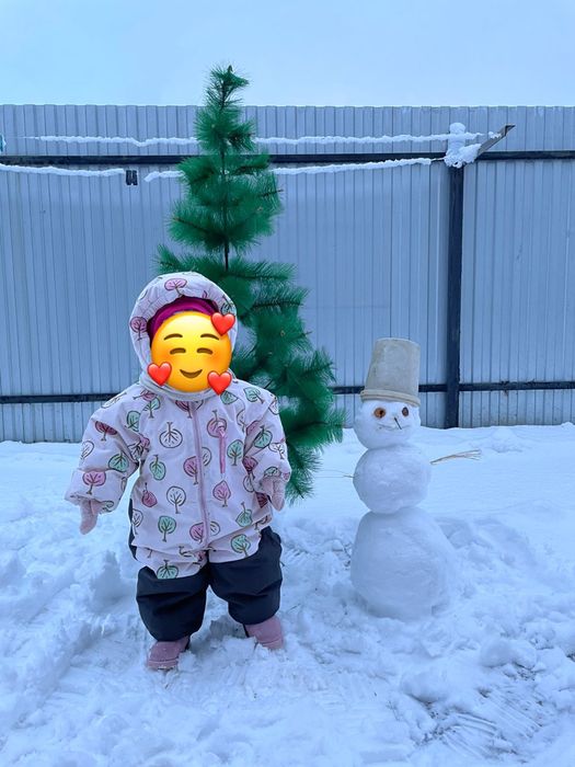 Зимний комбенизон для девочки