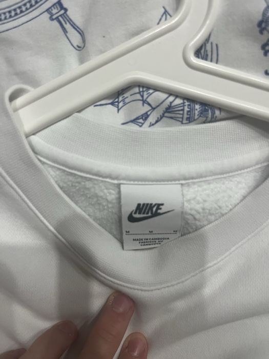 Nike air блуза с дълъг ръкав без качулка