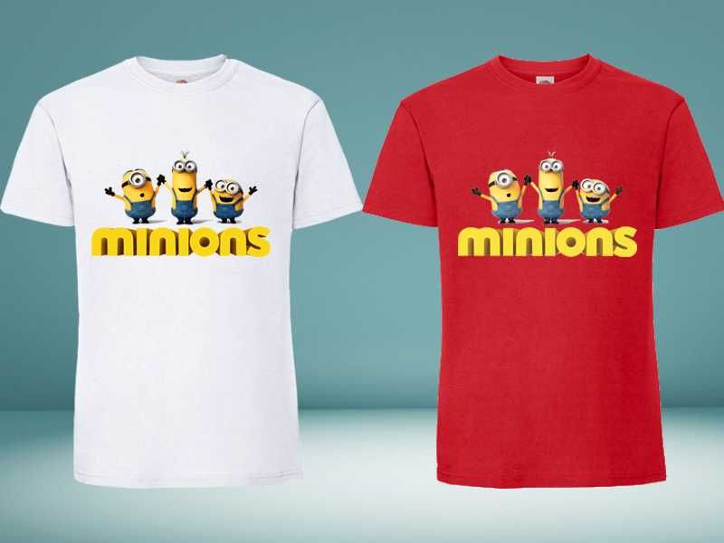 Тениски Миньоните Minions 4 модела, всички размери