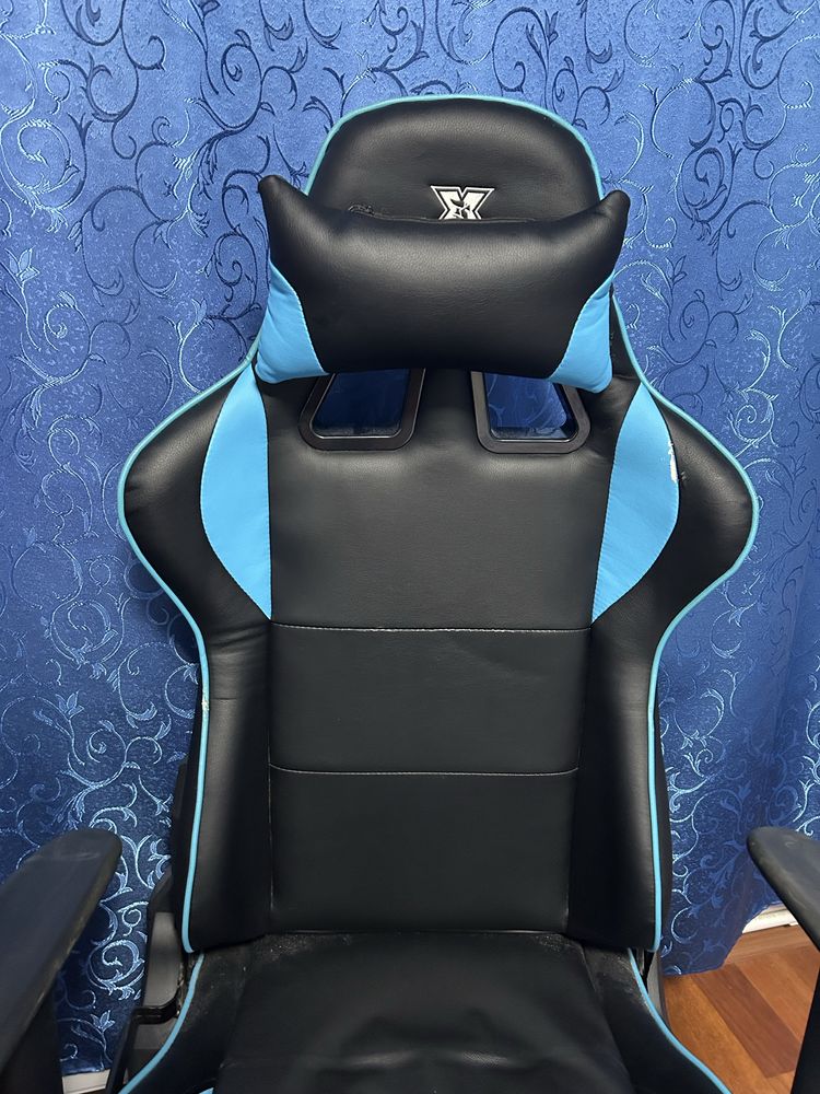 Scaun Gaming AZAY TRX TXT Blue