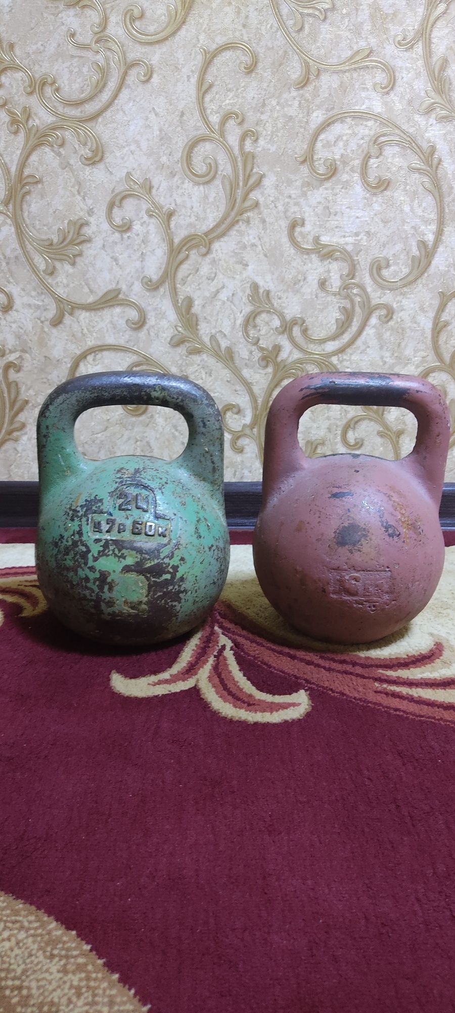 Продам гири СССР 16, 24 кг