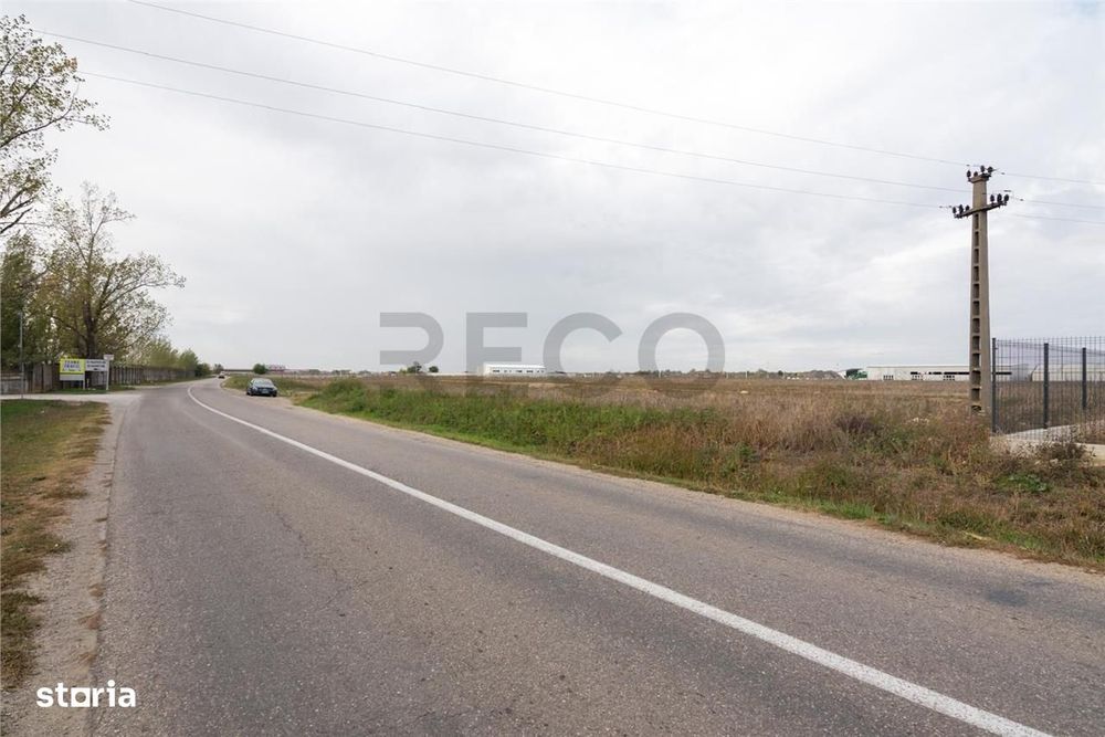 RECO Teren intravilan pentru servicii 1500 mp zona industriala Santand