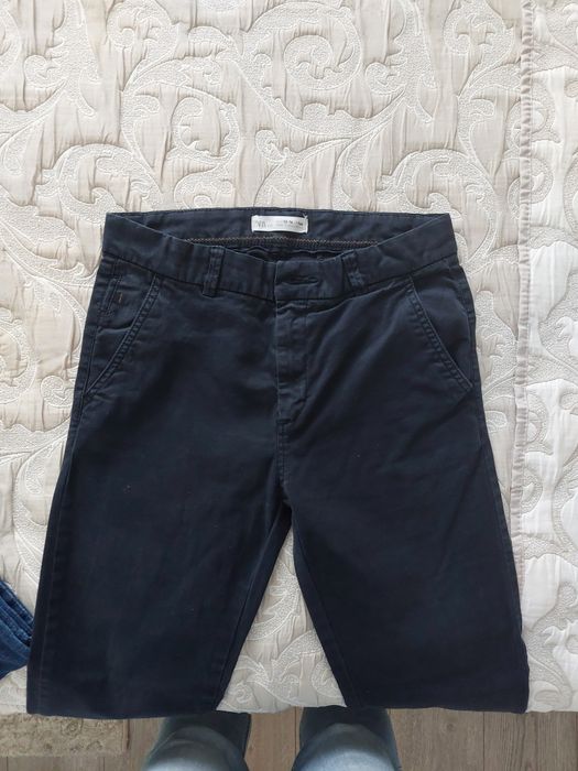 Blugi /pantaloni doc zara 13-14 ani /164 cm