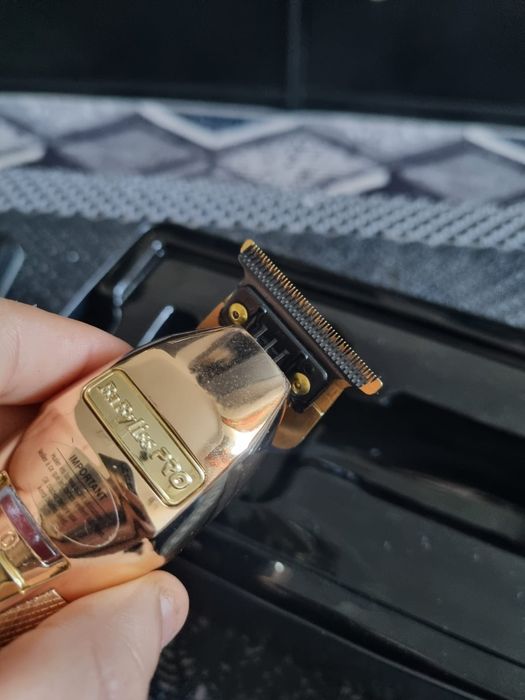 BaByliss PRO Gold Clipper & BaByliss PRO Skeleton FX 360 gold