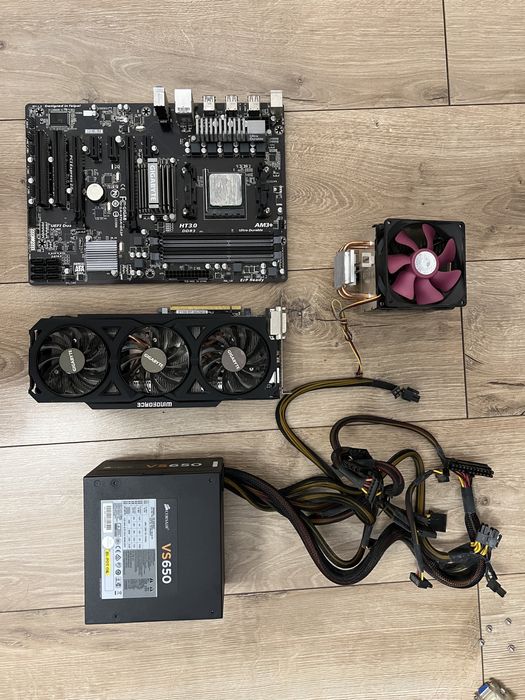 Pachet Sursa+ Placa de baza+Procesor+ Placa Grafica+Cooler