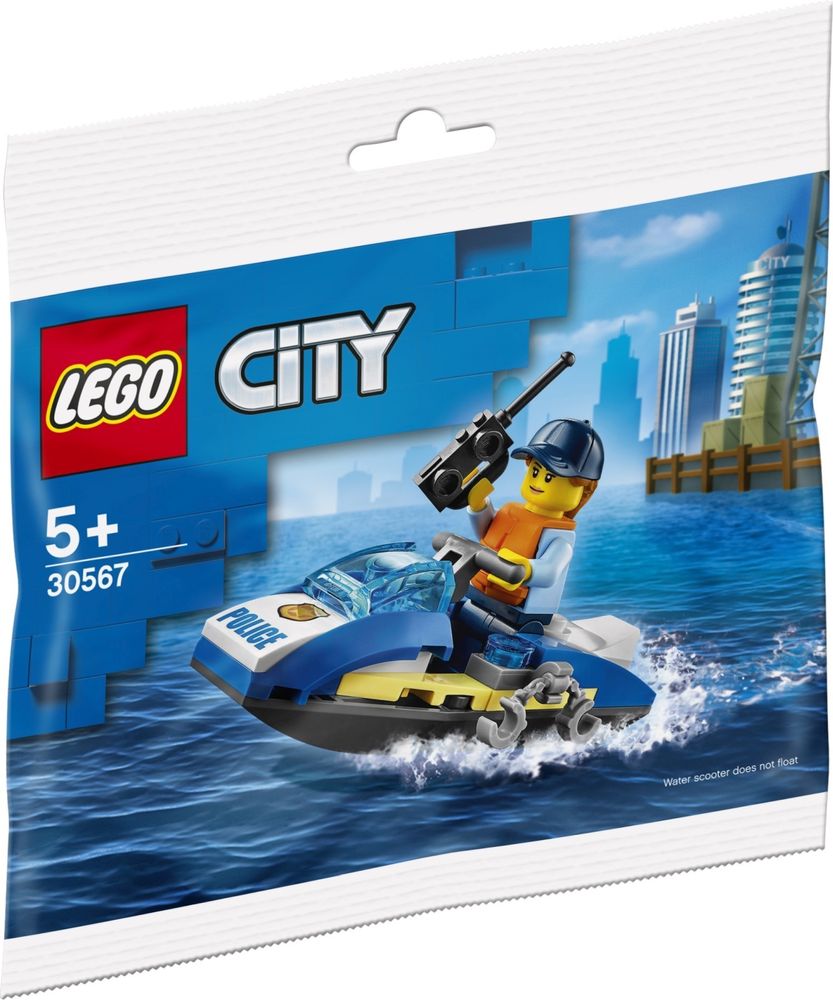 Lego City 30567 - Police Water Scooter (2021) - polybag