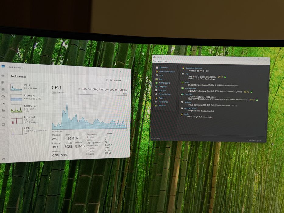 Vand pc i7 8700k / z370 aorus /16gb ddr4 / rtx 2060super