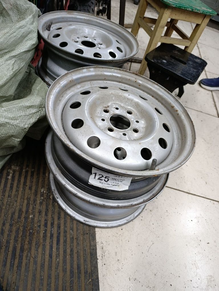 Диски штампованные R14