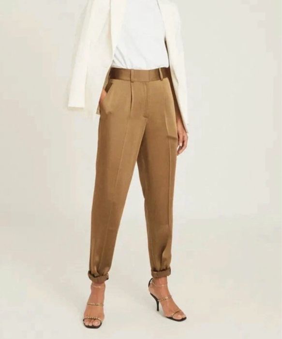Reiss Elyssah Pantaloni saten bronze
