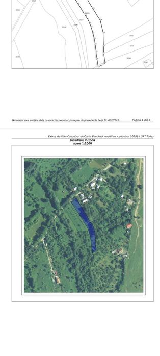 Oaza de natura langă Sinaia – Teren intravilan 2724mp, Talea