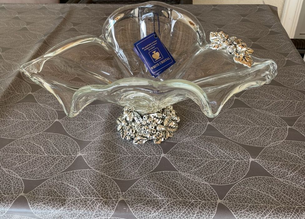 Bol decorativ din sticla de Murano