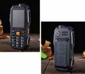 Telefon mobil militar 2800mAh dual sim FM radio lanterna