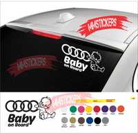 Baby on Board Audi Стикер/ Автомобилен стикер