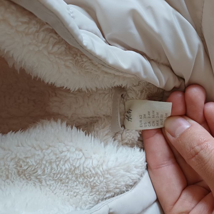 Зимен космонавт H&M 62 р-р бежов
