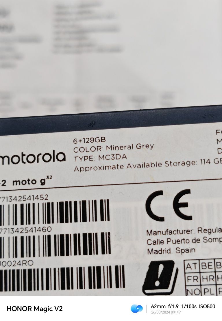 Motorola G32 - 128 GB Negru / Dual Sim Garanție