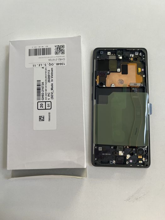 Оригинален дисплей Samsung s10 LITE с рамка