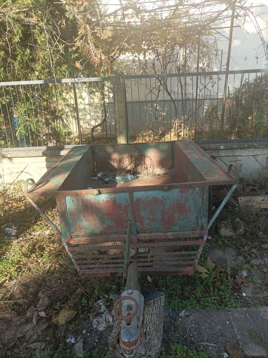 Плуга е чисто нов ! Ремарке за фреза