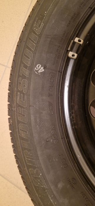 1бр. Резервна гума Bridgestone (нова) 195/65 R15