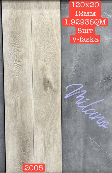 Laminat Tarket 12mm Qora Zamog Sifati Zör