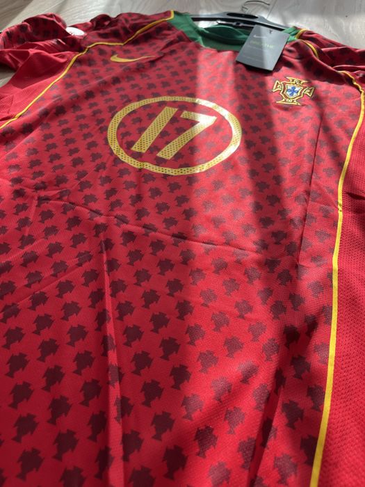 Tricou Portugalia Portugal Euro 2004 cu Cristiano Ronaldo 17 CR7