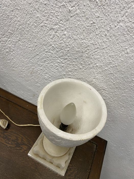 Италианска алабастрова лампа 1950 1960 неокласически стил