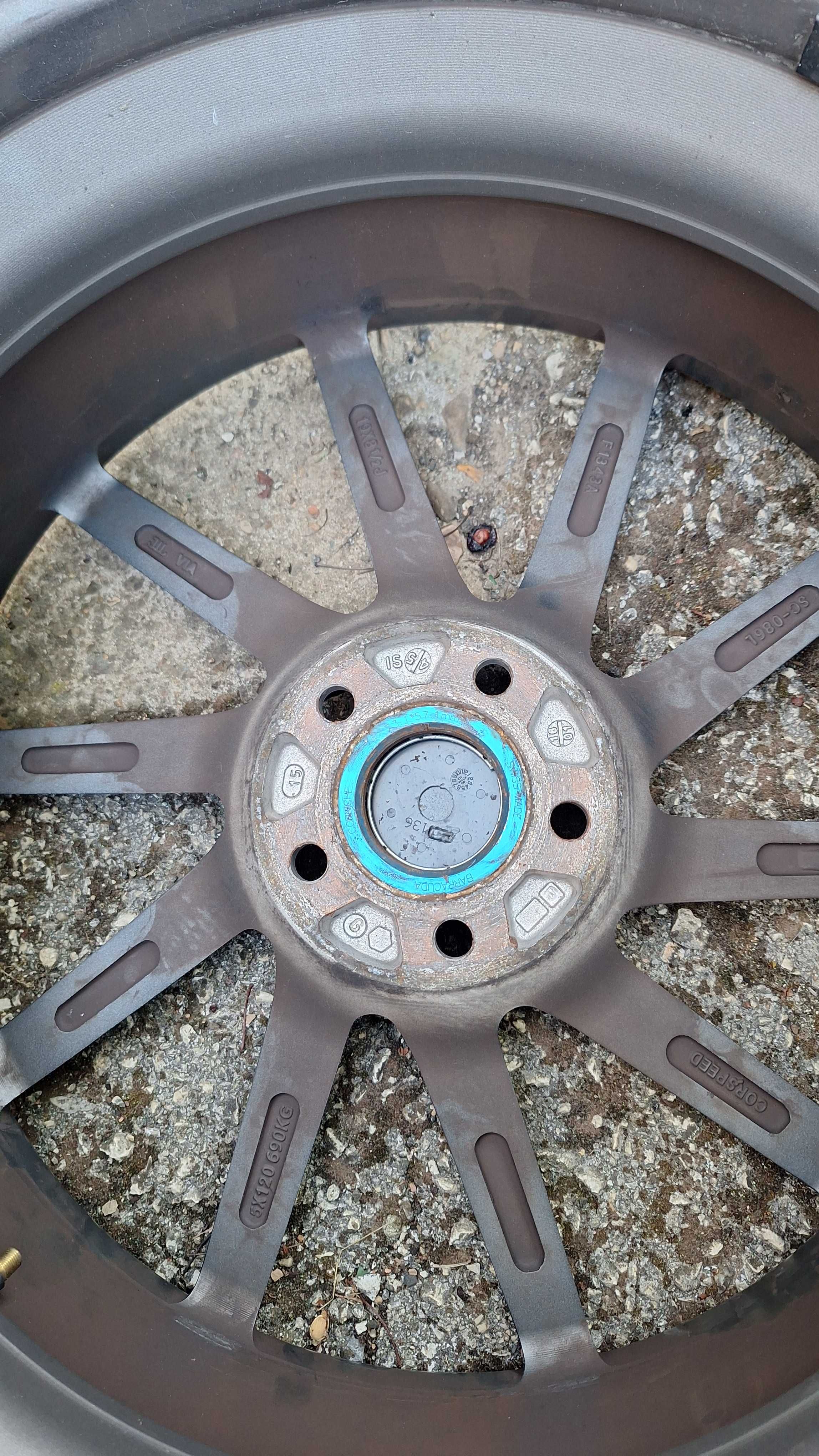 Продавам джанти CORSPEED 19ки свалени от Голф R