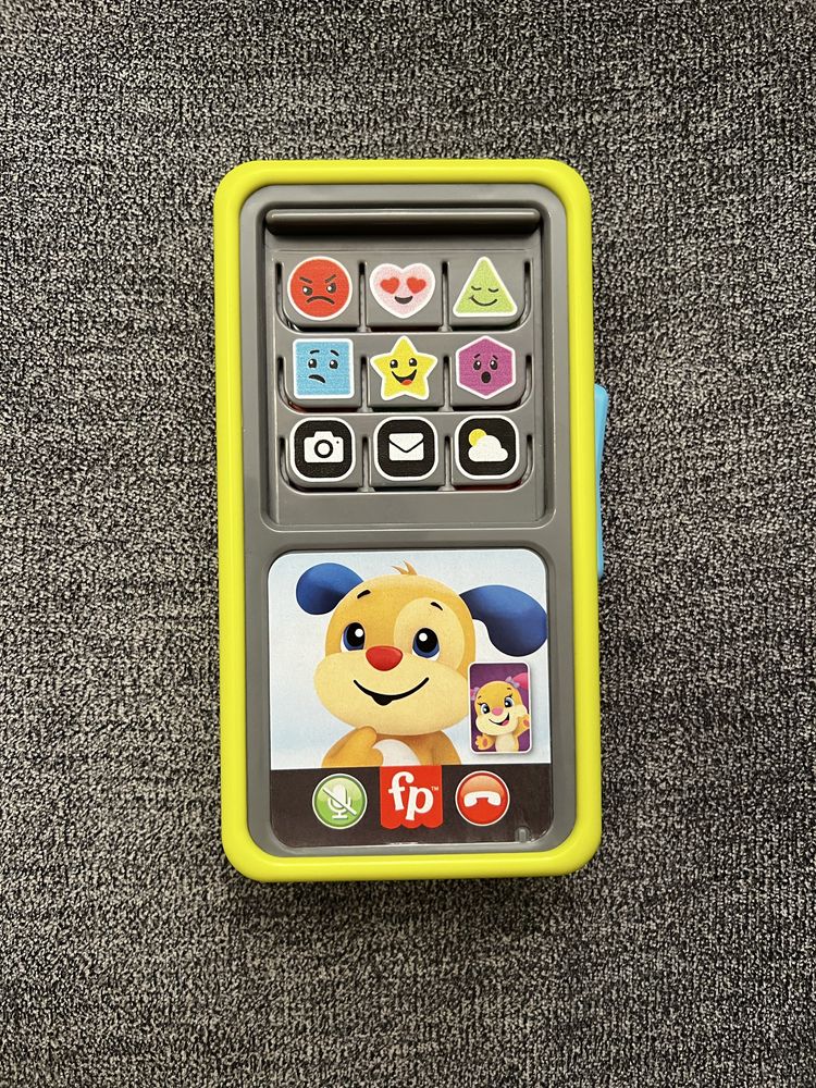 Интерактивна играчка Fisher Price - Натисни и плъзни смартфон