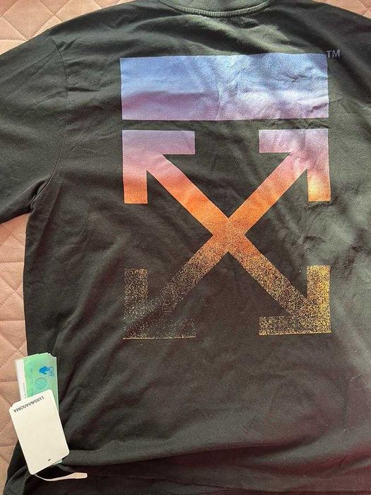 Tricou OFF WHITE original-NOU cu eticheta si factura