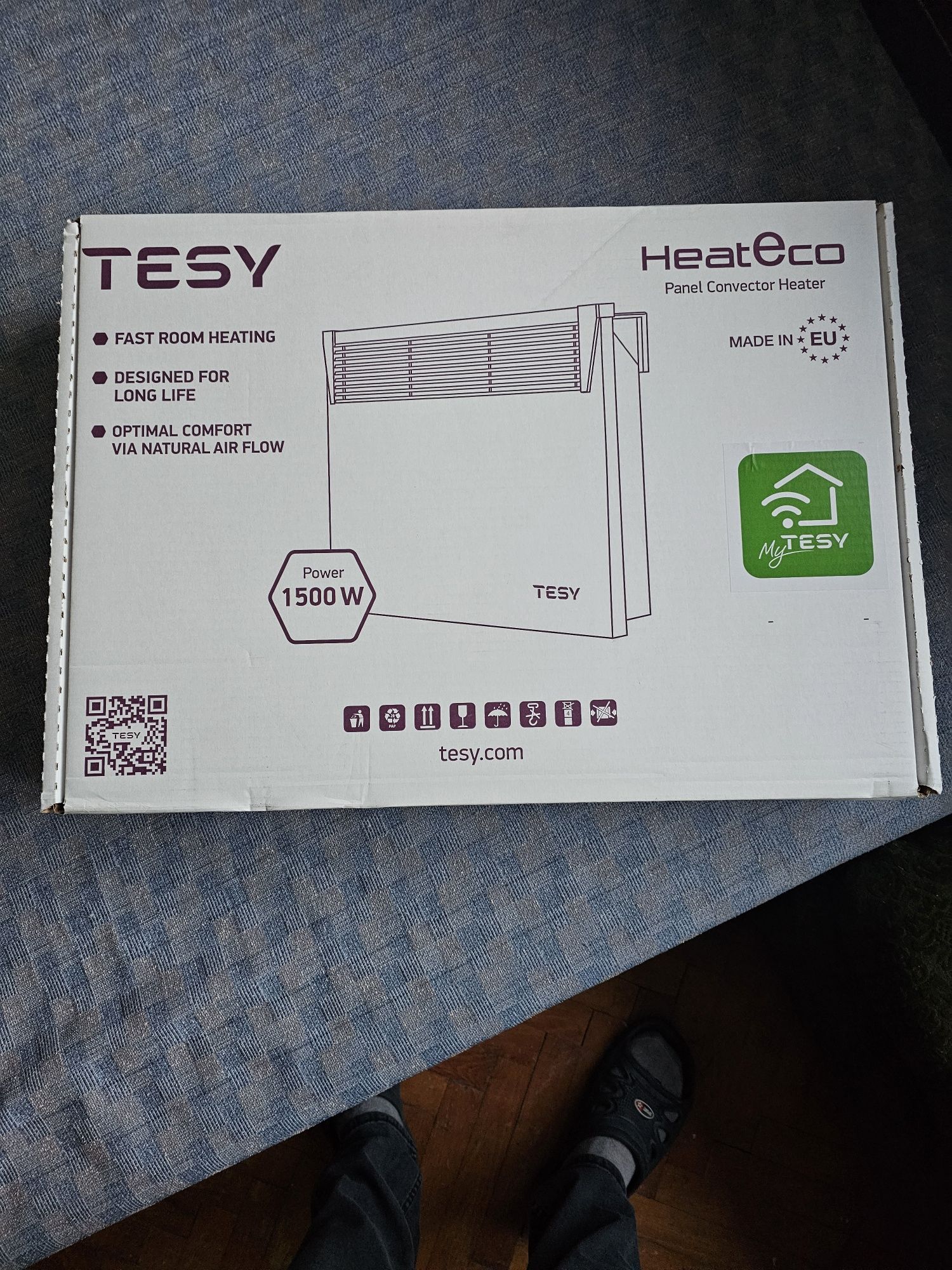 Конвектор Теси wi-fi 2 000 w