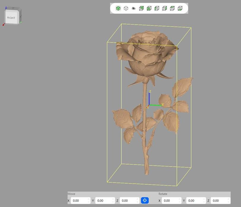 Вечна 3D Гравирана Роза в Кристал - Персонализиран Коледен Подарък
