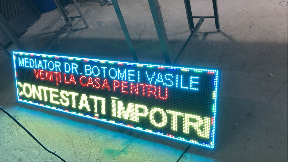Reclame luminoase led EXTERIOR