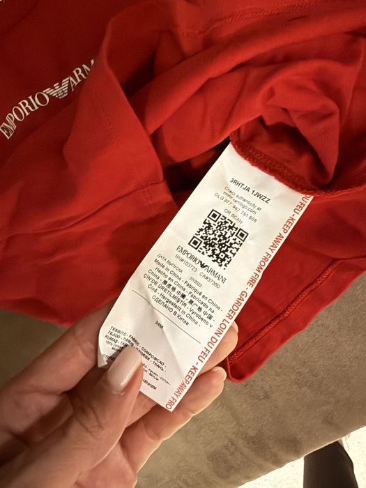 Детска тениска Emporio Armani