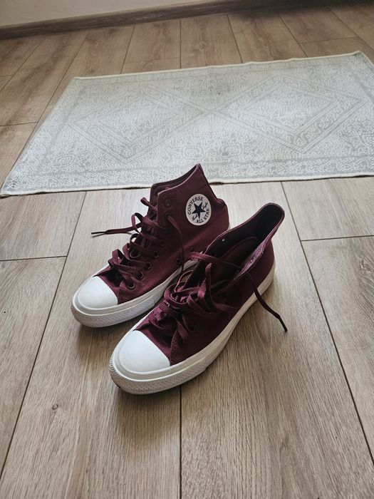 Converse all star burgundy
