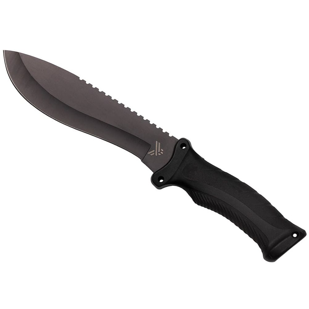 Cutit vanatoare Kukri Madness, otel, 30.5 cm, negru, teaca inclusa