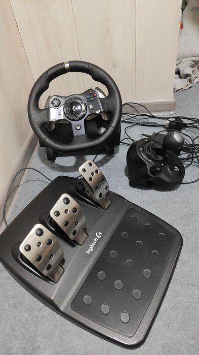 Игровой руль g920 с коробкой передач