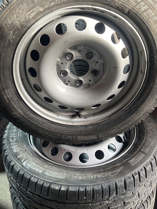 Set jante 5x112R16Originale Anvelope 205/65R16C