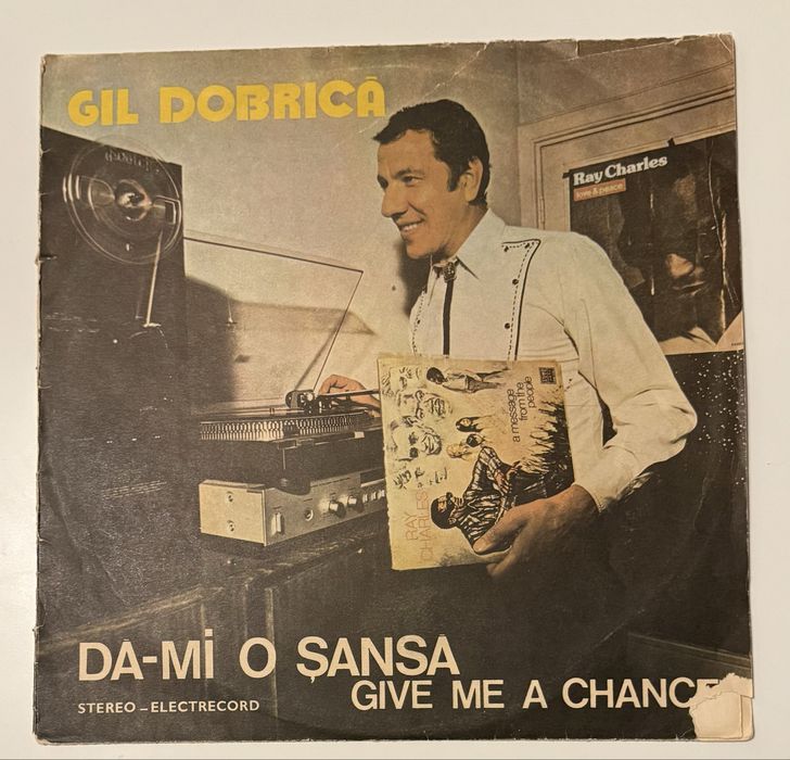 Vinil Gil Dobrică - Da-mi o șansă (Give me a chance)