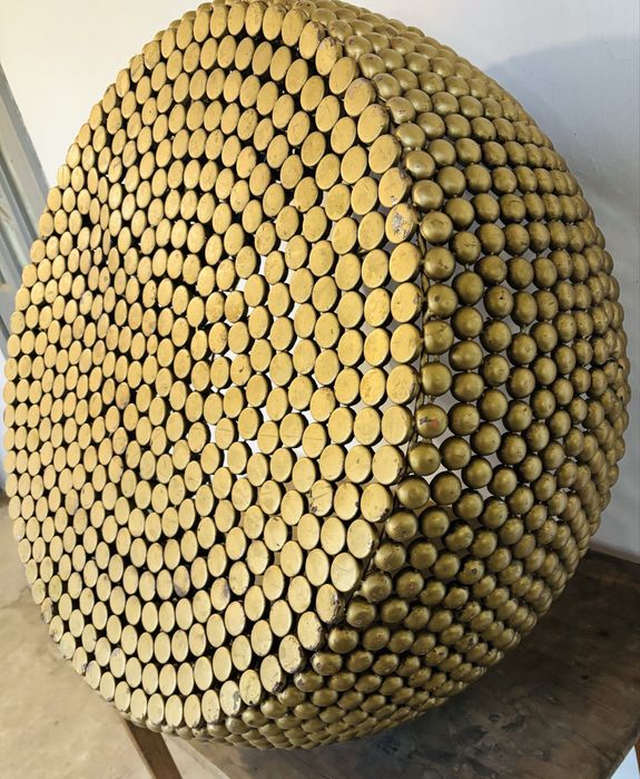 Mese metal decorative aurii