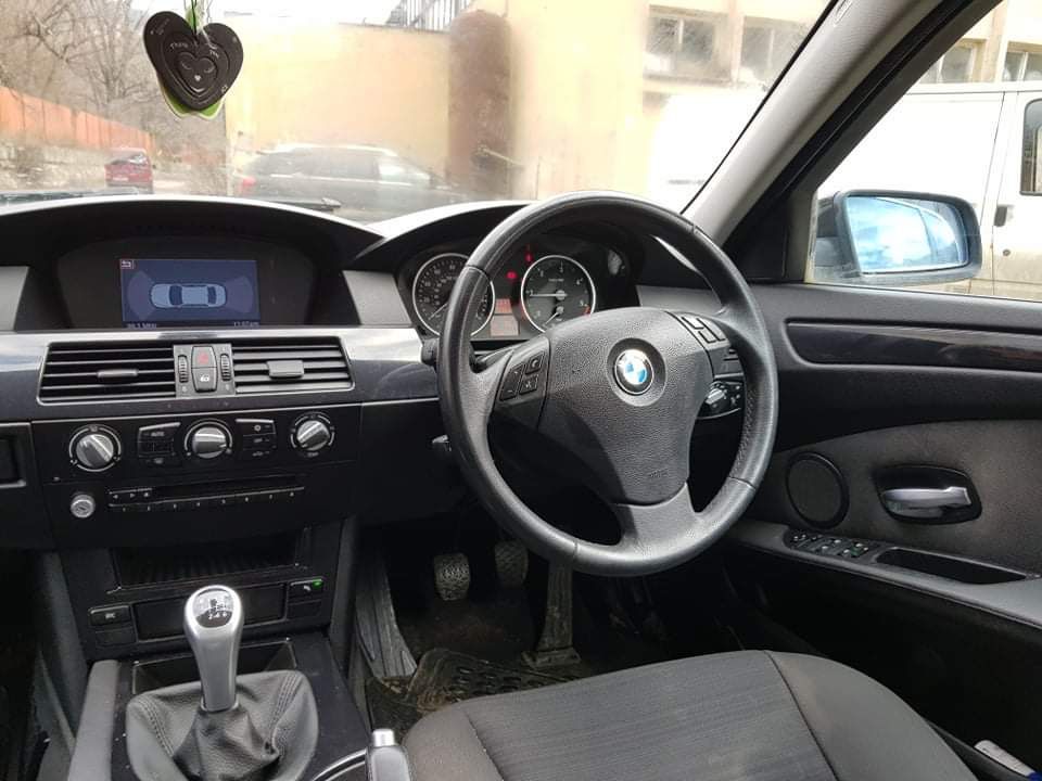 BMW E60 520d 177кс N47D20A Facelift ръчка НА ЧАСТИ!