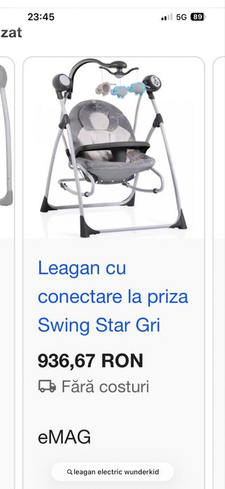 Vand leagan electirc