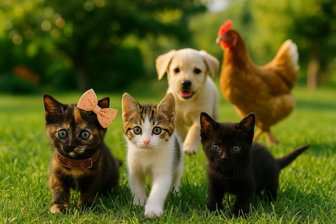 Котята от кошки из дома изобилия