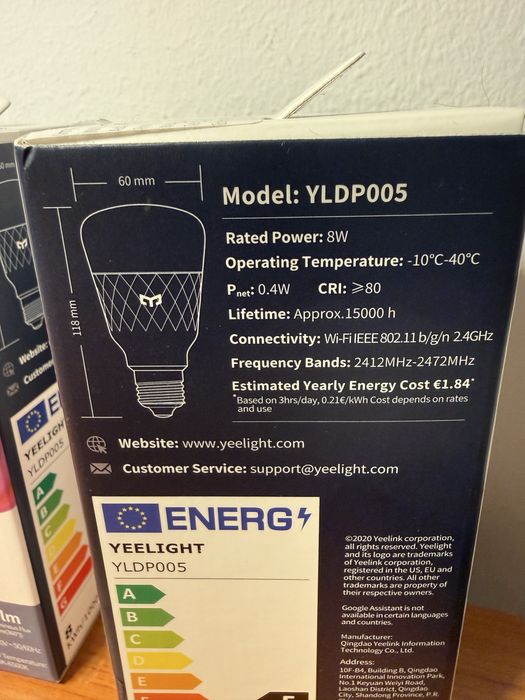 Yeelight W3 Bec LED inteligent  (YLDP005)
