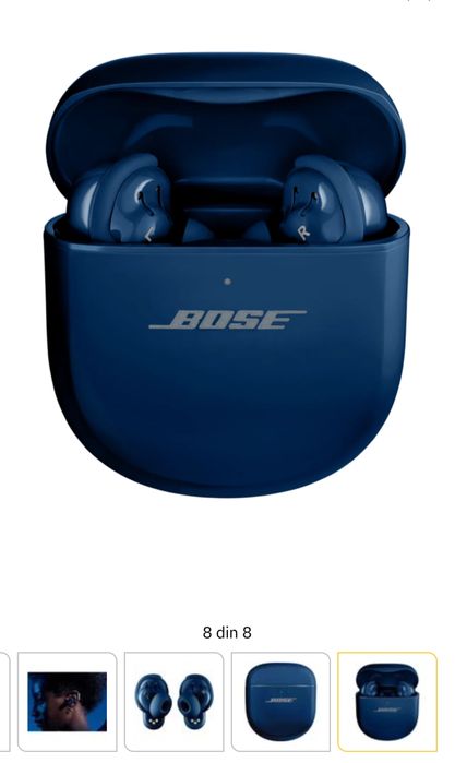 BOSE QuietComfort Ultra Earbuds, autentice, sigilate, transport INCLUS