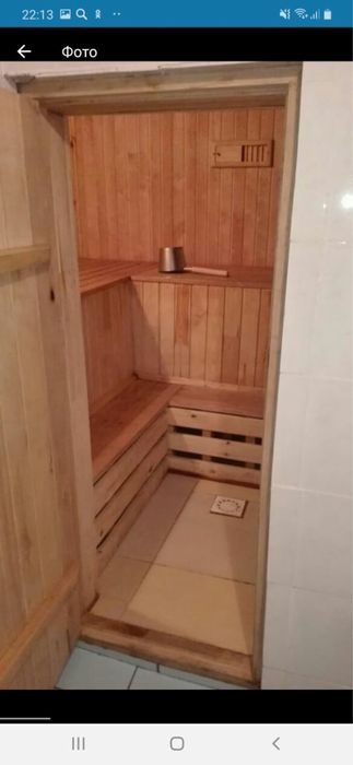 Баня на дровах 1200тенге.