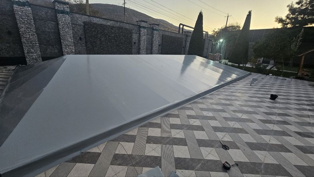 Тент баннер установка