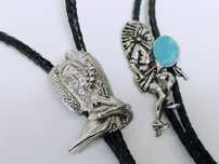 Cravate cowboy bolo